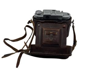 Mamiya Six Vintage Camera w/ Leather Shroud & Strap *Desc*